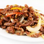 Best crispy ginger beef in Sasaktoon, SK